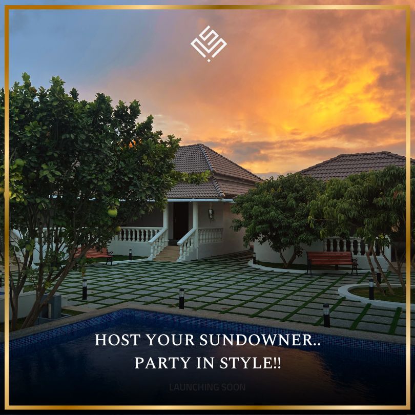 The Secret Mirage - Private Retreat in Bangalore- Host your Sundowner Party