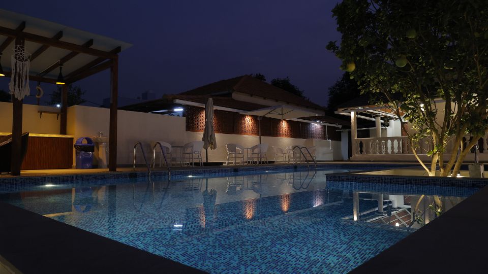 The Secret Mirage - Private Retreat in bangalore - Night Shot